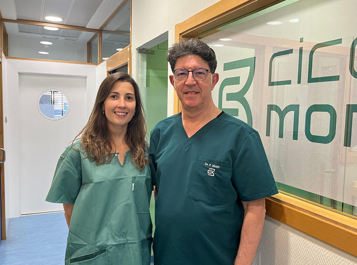 Cirujanos orales y maxilofaciales de toda España premian una investigación médica en el Centro CICOM MONJE aplicando la tecnología 3D